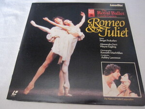 LDレーザーディスク★バレエ　ロミオとジュリエット★Romeo & Juliet★The RoyalBallet