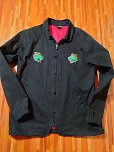 MOBSTYLES モブスタイルス カンフージャケット コーチジャケット DRAGON COACH JACKET 裏地メッシュ ジャケット MOBAT →検 BRAHMAN RIZIN