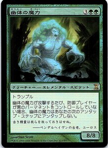 FOIL/幽体の魔力/Spectral Force/時のらせん/日本語版/MTG１枚 [FC]