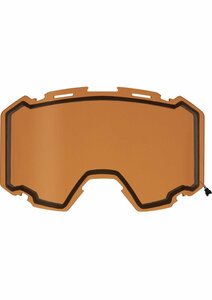 FXR ゴーグル 交換用 ヒート レンズ MAVERICK E-GOGGLE HEATED DUAL LENS アンバー AMBER ● 新品未使用 ● レターパック プラス