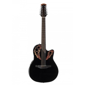 オベーションギター OVATION CE4412-5-G BLK Celebrity Elite 12-String Mid Depth Black 12弦アコースティックギター エレアコ