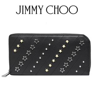 ジミーチュウ 財布 メンズ レディース 長財布 ラウンドファスナー JIMMY CHOO CARNABY S RCX 新品