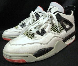 定価23,760円 ナイキ エアジョーダン レトロ GS NIKE AIR JORDAN 4 RETORO スニーカー 408452-116 24.5