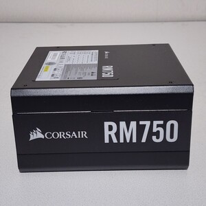 CORSAIR RM750(RPS0119) 750W 80PLUS GOLD認証 ATX電源ユニット フルプラグイン 動作確認済み PCパーツ