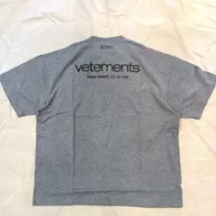 24ss 正規品 新品 VETEMENTS Tシャツ XL