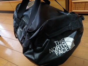 程度○　THE NORTH FACE ザ ノースフェイス ベースキャンプダッフル　ボストン BASE CAMP DUFFEL ドラムバッグ　黒 アウトドア　キャンプ