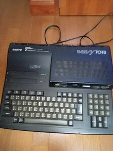 SANYO MSX2＋　パ−ソナルコンピューター　PHC−70FD WAVY70FD本体のみ