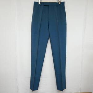 【1円】未使用 国内正規 WACKO MARIA ワコマリア 24SS DORMEUIL PLEATED TROUSERS ドーメル プリーツトラウザー スラックスパンツ モヘア L