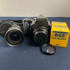 ot-69 PENTAX 645 中判カメラ PENTAX-A 1:3.5 35mm レンズ ペンタックス 不動品 ジャンク