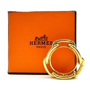 エルメス HERMES スカーフリング レディース スカーフ留め ゴールド