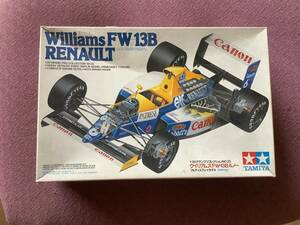 当時物　TAMIYA Williams RENAULT FW-13B 1/20 タミヤ　ウイリアムズ　ルノー　F1 長期保管　未組み立て品