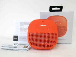 １円～　BOSE　ボーズ　【SoundLink Micro】　サウンドリンク　マイクロ　Bluetoothスピーカー　中古　動作確認済