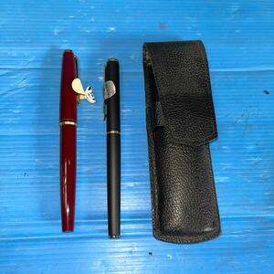 1★定価20.000円★外観良好★ パーカー　PARKER モンブラン mont blanc ボールペン 万年筆 