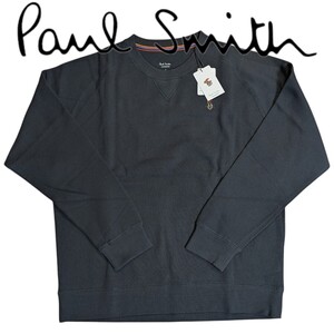 新品 ポールスミス Paul Smith トレーナー スウェット Ｌ アーティストストライプ ラウンジウェア ネイビー ラビット バニー メンズ