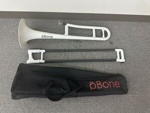 L020-S3-14468 Jiggs pBONE ピーボーン プラスチック製トロンボーン 現状品①