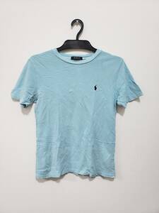 Polo RalphLauren ポロ ラルフローレン Tシャツ USED 水 M (スウェット)