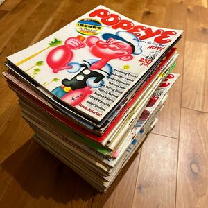 POPEYE ポパイ 不揃い 昭和レトロ 雑誌 70年代　80年代　まとめ売り