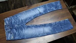 ディーゼル　ジョグジーンズ　デニム　ボトムス　ダメージ加工　パンツ　JOGGJEANS　DIESEL　快適　ダメージパンツ　長ズボン　ジョグ　　