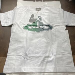 送料込●新品● Vivienne Westwood 半袖Tシャツ44（M相当） 白① 日本製 オーブ コットン100% ヴィヴィアンウエストウッド ビビアン