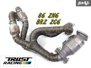 内部崩れなし！TRUST トラスト GReddy グレッディ ZN6 86 FA20 触媒 キャタライザー エキマニ 701-TC002 ZC6 BRZ