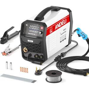 半自動溶接機 200A ガスノンガスMIG/アーク溶接/lift TIG 100V/200V兼用半自動溶接機 MIG溶接 半自動 MIG-270 LED