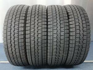 ★9-9.5分山★21.22年製★ ダンロップWINTER MAXX SV01 185/80R14 102/100N LT　4本セット スタッドレス　G1143