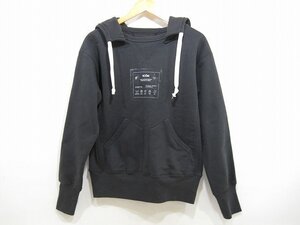 Maison Margiera/メゾンマルジェラ 21SS 1CONHOODY パーカー ヘビーウエイト フーディ メンズ サイズ : 44 ブラック