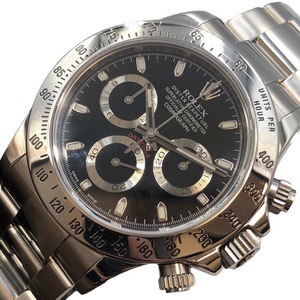 ロレックス ROLEX デイトナ 116520 ブラック SS 腕時計 メンズ 中古