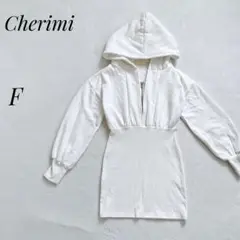 【cherimi】 フーディミニワンピース (F)  【完売商品】Sexy 美品