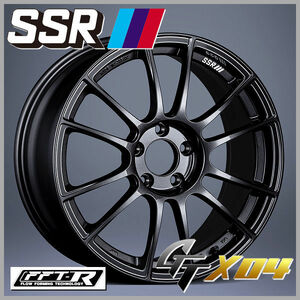 送料無料 新品4本 SSR スピードスター GTX04 ダークガンメタ 18inch 8.5J +44 5穴 PCD100 ホイール GR86 86 BRZ カローラスポーツ