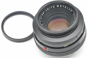 LEICA SUMMICRON R 50mm F2 ライカ ズミクロン Ｒ フィルター LEITZ WETZLAR ライツ ヴェッツラー GERMANY ドイツ製 SUMMICRON-R 50/2 5 20