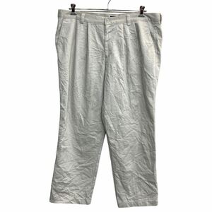 DOCKERS チノパン W42 ドッカーズ タックパンツ ビッグサイズ オフホワイト 古着卸 アメリカ仕入 2304-474