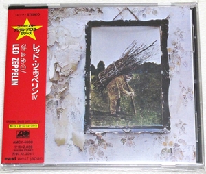 ◇ レッド・ツェッペリン LED ZEPPELIN レッド・ツェッペリン 4 IV 日本盤 帯付き デジタル・リマスター AMCY-4008 新品同様 ◇