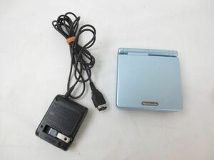 【同梱可】中古品 ゲーム ゲームボーイアドバンスSP 本体 AGS-001 パールブルー 動作品 充電器付き