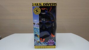 U618-1330893 U.S.DIVERS 大人用 シュノーケリングセット 22.2cm-25.7cm S/M 海 プール