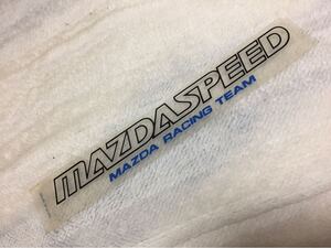 【正規品 当時 貴重】マツダスピード MAZDASPEED 純正ステッカー エンブレム シール 廃番 サバンナ マツダ RX7 SA22C FC3S ロードスター NA