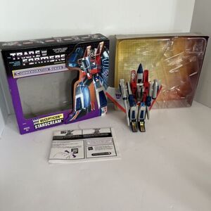 2002 Transformers Generation One Commemorative Series II Decepticon Starscream 海外 即決