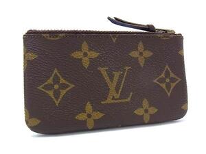 1円 ■美品■ LOUIS VUITTON ルイヴィトン M62650 モノグラム ポシェット クレ コインパース コインケース 小銭入れ ブラウン系 FK2400