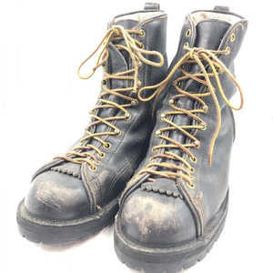 【中古】Danner Woodsman ハイカットブーツ ダークブラウン 11900X 27.5 △状態考慮[240024475303]