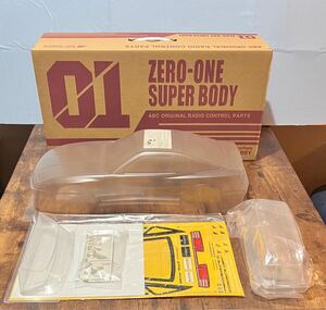 01ZERO-ONE TOYOTA A70 SUPRA BODY 1/10新品未使用　電動ツーリングカー用ボディ　ABC HOBBY