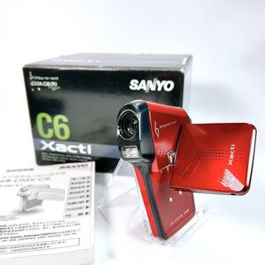 【極美品】SANYO Xacti DMX-C6(R) 人気カラー 稀少品