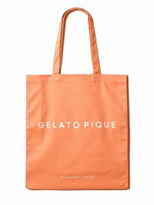 新品　gelato pique ジェラートピケ ホビートートバッグ　コーラル