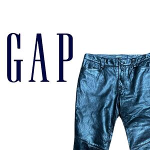 1円〜 1円スタート 1スタ　OLD GAP レザーパンツ　フレア　Kanye west カニエウエスト　着用　レザー　YE スラックス オールドギャップ