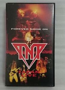 VHS TNT FOREVER SHINE ON★1989年日本ライブ!![990T***