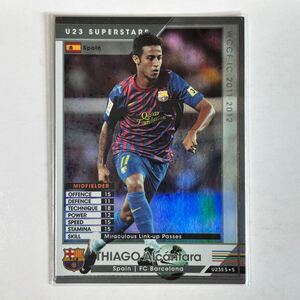 ♪♪WCCF 11-12 U23 チアゴ・アルカンタラ Thiago Alcantara Barcelona 2011-2012♪四点落札で普通郵便送料無料♪