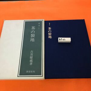 あ29-052 カラー 茶の裂地 古賀健藏 著 淡交社