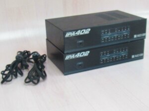 ▲ALEXON IPA402 2台セット アレクソン IP電話アダプタ 保証有 XY 15445#