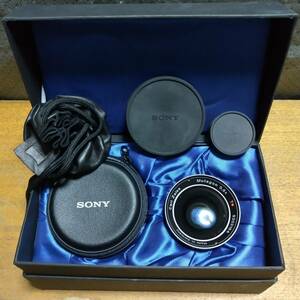 【極上美品】★Carl Zeiss Mutagon 0,6x T※ SONY VCL-CZ0630 ソニー ワイドコンバージョンレンズ (元箱, ケース付き)★