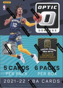 NBA 2021-22 PANINI DONRUSS OPTIC BASKETBALL NPP BLASTER シュリンク付き未開封ボックス