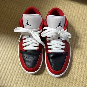 US7（24cm相当） NIKE AIR JORDAN ナイキ エアジョーダン 赤 レッド ブラック スニーカー DC0774-603 